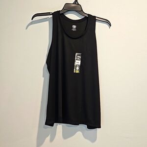 Black Athletic Works moisture wicking tank top gym size XL